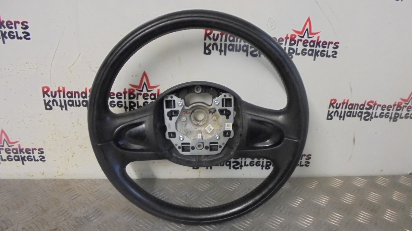 MINI-COUNTRYMAN-LEATHER-STEERING-WHEEL-2010-TO-2016-146626178635 MINI COUNTRYMAN LEATHER STEERING WHEEL 2010 TO 2016 - Image 1