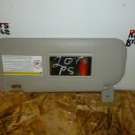 PEUGEOT 207 PASSENGER SIDE SUN VISOR CREAM 2006 - 2012