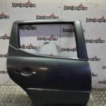 PEUGEOT 207 SW ESTATE DRIVER SIDE REAR DOOR IN SHARK GREY KTP 2006 TO 2012