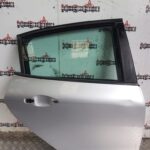 PEUGEOT 208 DRIVER SIDE REAR DOOR IN ALUMINIUM SILVER EZR 2012 TO 2018