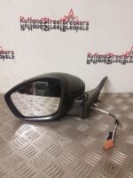 PEUGEOT 208 PASSENGER SIDE WING MIRROR IN SHARK GREY KTP 2012 TO 2019