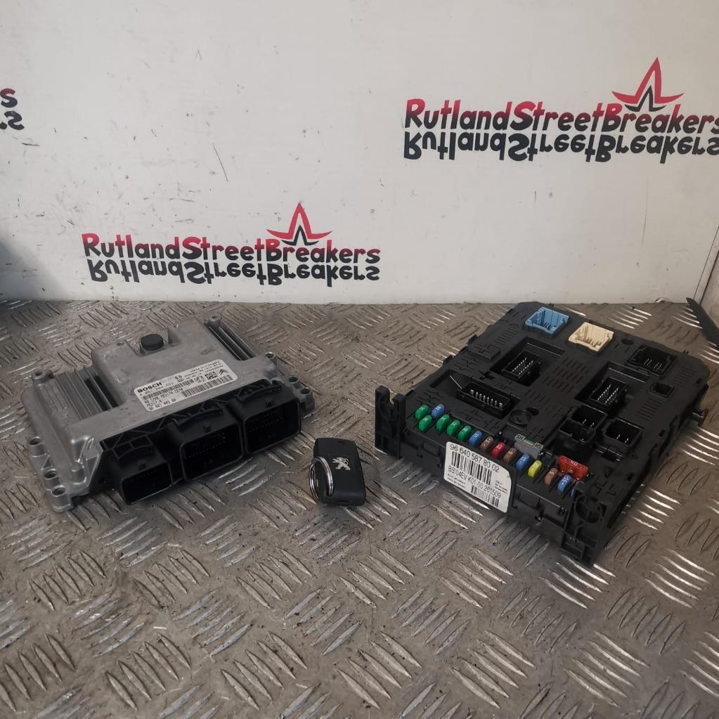 PEUGEOT-308-CC-CONVERTIBLE-16-PETROL-5FX-ECU-KIT-0261S04689-9664058780-135002181215 PEUGEOT 308 CC / CONVERTIBLE 1.6 PETROL 5FX ECU KIT 0261S04689 / 9664058780 - Image 1