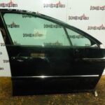 PEUGEOT 407 SW ESTATE / 5 DOOR DRIVER SIDE FRONT DOOR IN BLACK KTVD 2004 TO 2010