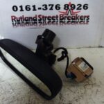 PEUGEOT 508 GT REAR VIEW MIRROR WITH ANTI DAZZLE AND RAIN SENSOR 2011 2013 2015