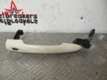 RENAULT CAPTUR DOOR HANDLE PASSENGER SIDE FRONT IVORY WHITE D16 2013 TO 2019