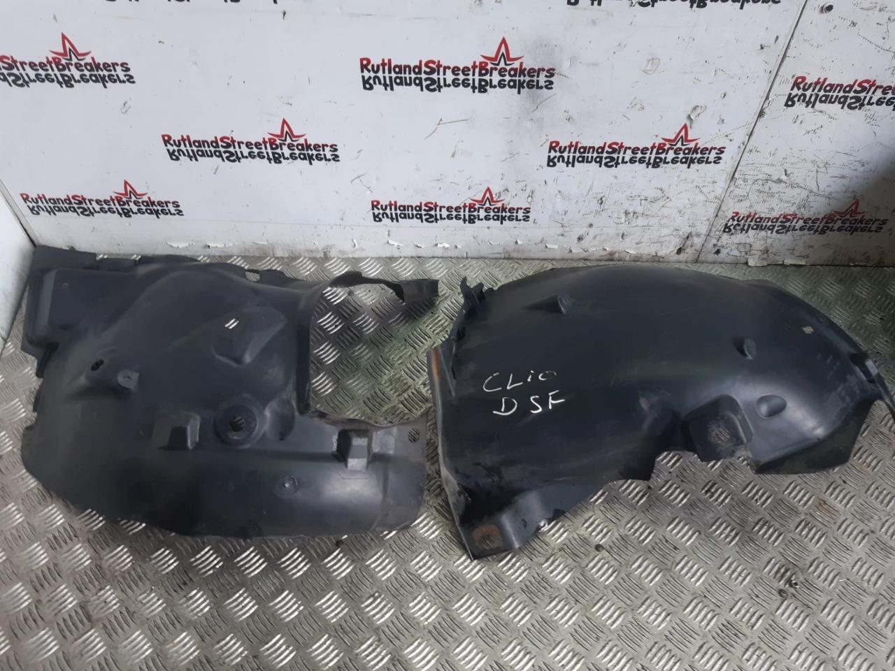 RENAULT-CLIO-MK4-DRIVER-SIDE-FRONT-WHEEL-ARCH-SPLASH-GUARD-2013-TO-2019-145315564725 RENAULT CLIO MK4 DRIVER SIDE FRONT WHEEL ARCH / SPLASH GUARD 2013 TO 2019 - Image 1