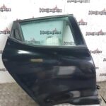 RENAULT CLIO MK4 DRIVER SIDE REAR DOOR IN BLACK TEGNE 2013 TO 2019