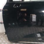 RENAULT CLIO MK4 PASSENGER SIDE FRONT DOOR IN BLACK TEGNE 2013 TO 2019 - Image 5