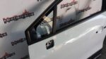 RENAULT CLIO MK4 PASSENGER SIDE FRONT DOOR IN WHITE OV369 2013 TO 2019 - Image 8