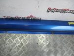 RENAULT CLIO PASSENGER SIDE SKIRT / MOULDING TRIM IN BLUE TEJ41 2001 TO 2006 - Image 4