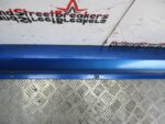 RENAULT CLIO PASSENGER SIDE SKIRT / MOULDING TRIM IN BLUE TEJ41 2001 TO 2006 - Image 5