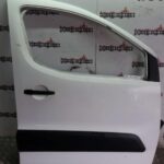 BERLINGO / PARTNER DRIVER SIDE FRONT DOOR BANQUISE WHITE EWP 2009 TO 2018 -