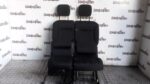 BERLINGO / PARTNER PASSENGER SIDE DOUBLE SEAT IN BLACK CLOTH 2009 TO 2018
