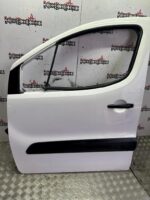 CITROEN BERLINGO / PEUGEOT PARTNER PASSENGER FRONT DOOR WHITE EWP 2009 TO 2018