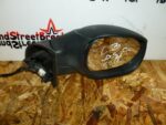 CITROEN C3 CC PLURIEL DRIVER SIDE WING MIRROR BLACK MATT 2003 - 2008 - Image 4