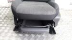 CITROEN C3 PICASSO PASSENGER SIDE FRONT SEAT IN BLACK / GREY CLOTH 2009 TO 2017 - Image 7