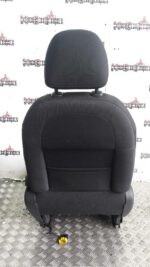 CITROEN C3 PICASSO PASSENGER SIDE FRONT SEAT IN BLACK / GREY CLOTH 2009 TO 2017 - Image 8