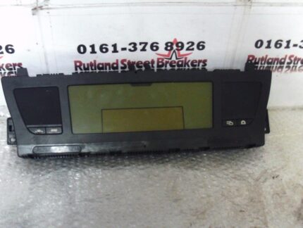 CITROEN C4 PICASSO INSTRUMENT CLUSTER / CLOCKS / SPEEDO 9664365280