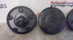 CITROEN DISPATCH SET OF 4 GENUINE WHEEL HUB CENTRE CAPS IN BLACK 2016 66 TO 2022 - Image 4