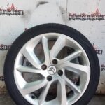 CITROEN DS3 ALLOY WHEEL SILVER MODERN TECHNO 205 - 45 - 17