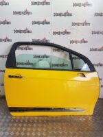 CITROEN DS3 DRIVER SIDE FRONT DOOR IN PEGASUS YELLOW KAS 2009 TO 2016