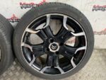 CITROEN DS3 SINGLE BELLONE  ALLOY BLACK - SILVER DIAMOND CUT 205 45 17 - Image 3
