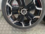 CITROEN DS3 SINGLE BELLONE  ALLOY BLACK - SILVER DIAMOND CUT 205 45 17 - Image 7