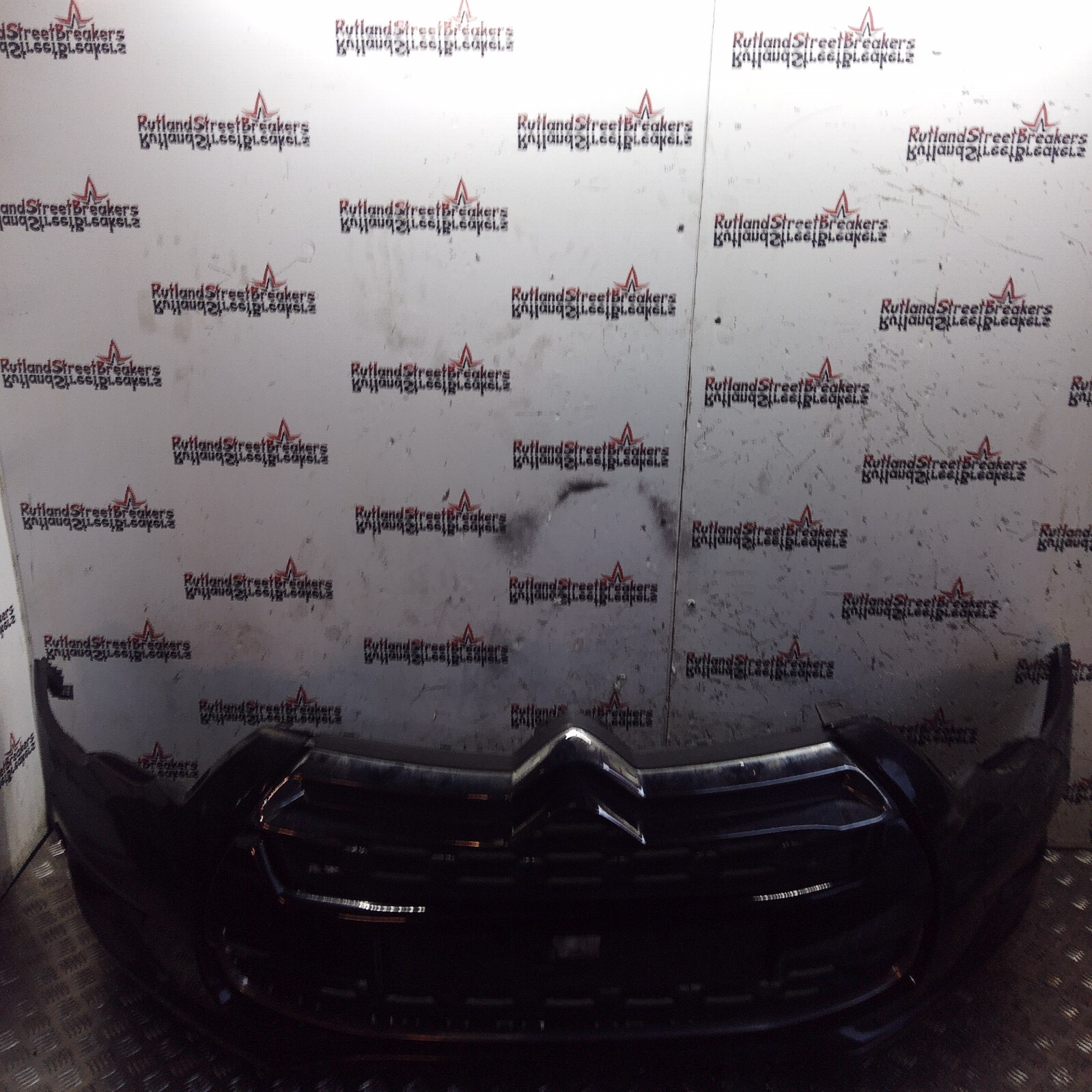 CITROEN-DS4-FRONT-BUMPER-BLACK-KTV-DAMAGED-2011-TO-2015-146117612356 CITROEN DS4 FRONT BUMPER BLACK KTV DAMAGED 2011 TO 2015 - Image 1