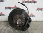 MINI 1.6 DIESEL N47C16A DRIVER SIDE FRONT HUB WITH DISC AND CALIPER 2010 TO 2013