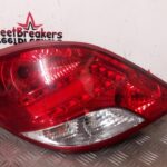 PEUGEOT 207 CC PASSENGER SIDE REAR TAIL LIGHT UNIT / CLUSTER 2009 / 59 - 2012