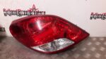 PEUGEOT 207 CC PASSENGER SIDE REAR TAIL LIGHT UNIT / CLUSTER 2009 / 59 - 2012