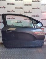 PEUGEOT 208 3 DOOR DRIVER SIDE FRONT DOOR IN SHARK GREY KTP 2012 TO 2018