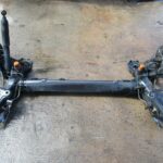 PEUGEOT 208 REAR AXLE / REAR BEAM WITH DRUMS AND ABS 2012 TO 2019
