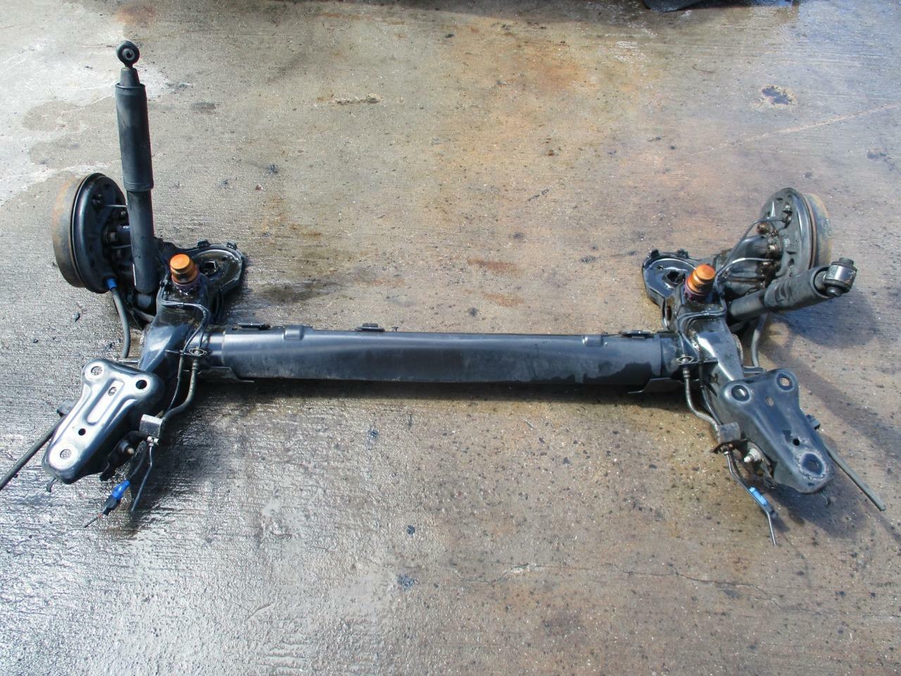PEUGEOT-208-REAR-AXLE-REAR-BEAM-WITH-DRUMS-AND-ABS-2012-TO-2019-143605088286 PEUGEOT 208 REAR AXLE / REAR BEAM WITH DRUMS AND ABS 2012 TO 2019 - Image 1