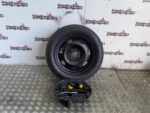 PEUGEOT 208 STEEL SPARE WHEEL IN BLACK WITH TOOL KIT 215 / 55 R 16 2012 TO 2018