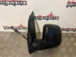 PEUGEOT BIPPER PASSENGER WING MIRROR IN BLACK MANUAL 2008 TO 2016