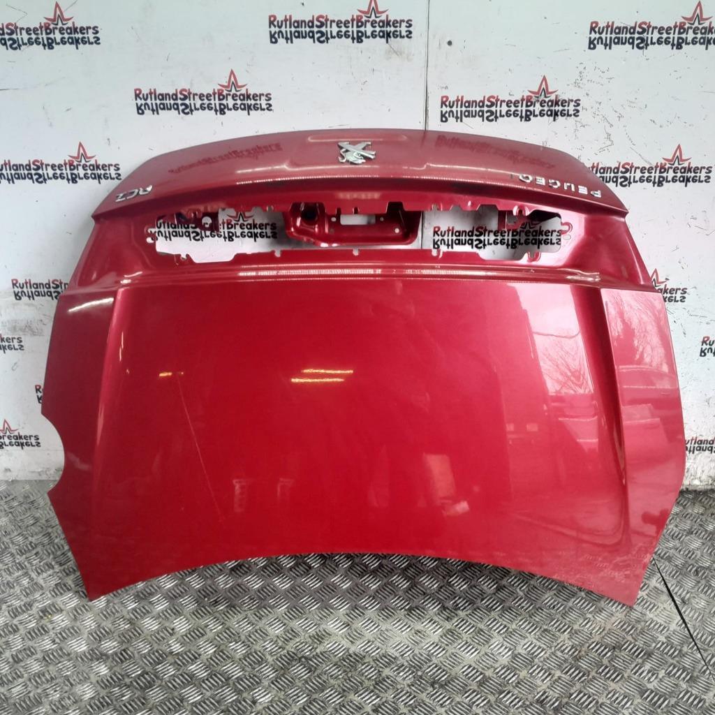 PEUGEOT-RCZ-REAR-TAILGATE-BOOT-LID-BLOOD-RED-ERITHREA-KJC-2010-to-2015-134853357706 PEUGEOT RCZ REAR TAILGATE BOOT LID BLOOD RED ERITHREA KJC 2010 to 2015 - Image 1