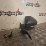 Peugeot 208 2012-2018 Passenger Side Manual Wing Mirror Black - Image 3