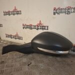 Peugeot 208 2012-2018 Passenger Side Manual Wing Mirror Black - Image 4