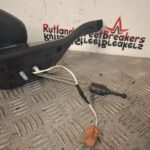 Peugeot 208 2012-2018 Passenger Side Manual Wing Mirror Black - Image 8