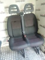 RELAY BOXER MOVANO PASSENGER SIDE DOUBLE SEAT CLOTH DARKO + TWILL " 35 " 2014-24