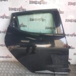 RENAULT CLIO MK4 DRIVER SIDE REAR DOOR IN BLACK TEGNE 2013 TO 2019