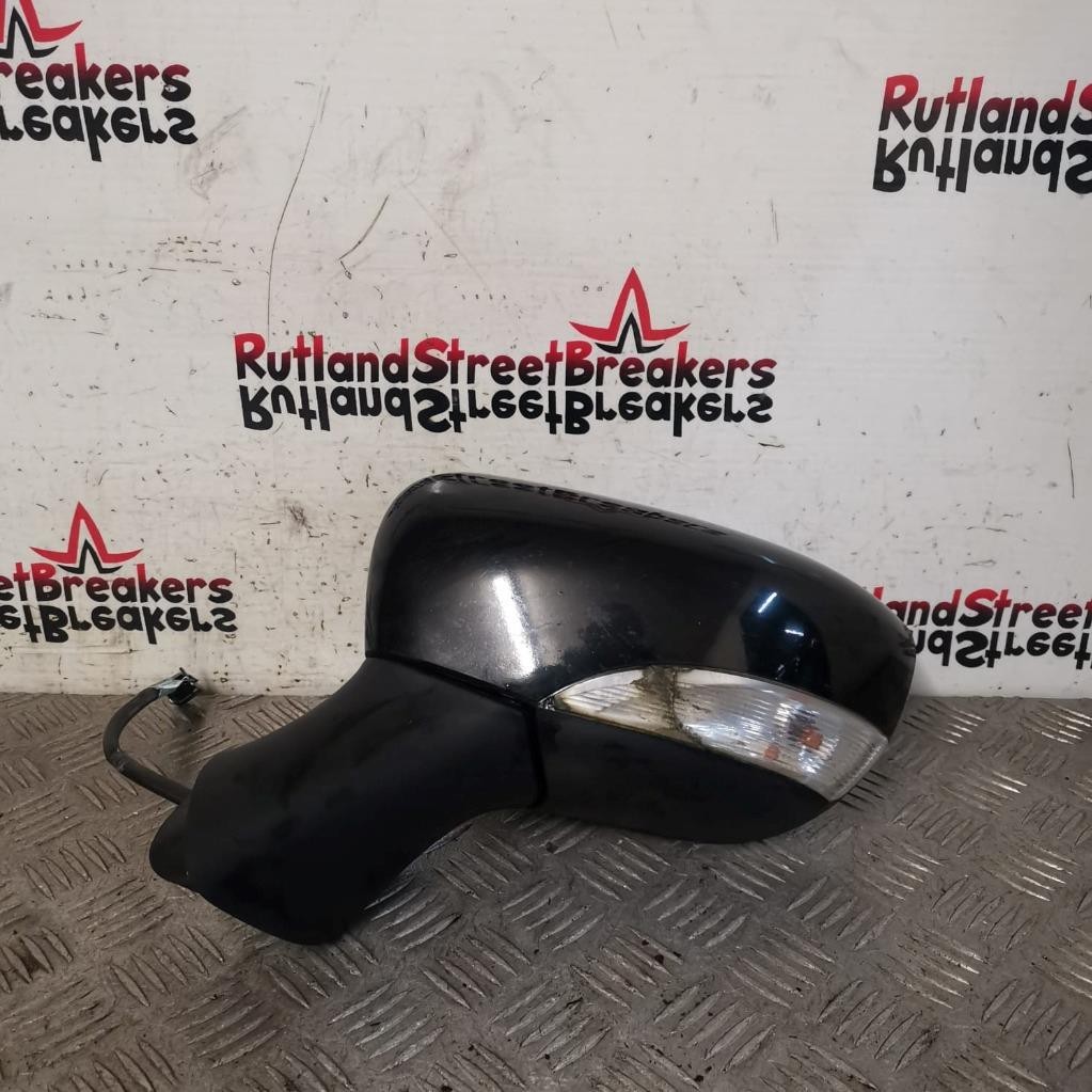 RENAULT-CLIO-MK4-PASSENGER-SIDE-WING-MIRROR-ELECTRIC-IN-BLACK-2013-TO-2016-146994414046 RENAULT CLIO MK4 PASSENGER SIDE WING MIRROR ELECTRIC IN BLACK 2013 TO 2016 - Image 1