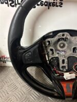 RENAULT CLIO MK4 STEERING WHEEL IN BLACK / CHROME 2013 TO 2017 9851054553R - Image 3