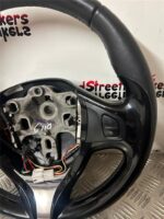 RENAULT CLIO MK4 STEERING WHEEL IN BLACK / CHROME 2013 TO 2017 9851054553R - Image 6