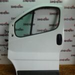 TRAFIC /  VIVARO / PRIMASTAR PASSENGER SIDE FRONT DOOR IN WHITE 2002 - 2012