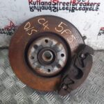 CITROEN C4 1.6 PETROL 5FS DRIVER FRONT HUB / DISC CALIPER 2011 TO 2017