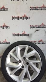 CITROEN DS3 ALLOY WHEEL SILVER MODERN TECHNO 205 ~ 45 ~ 17 - Image 4
