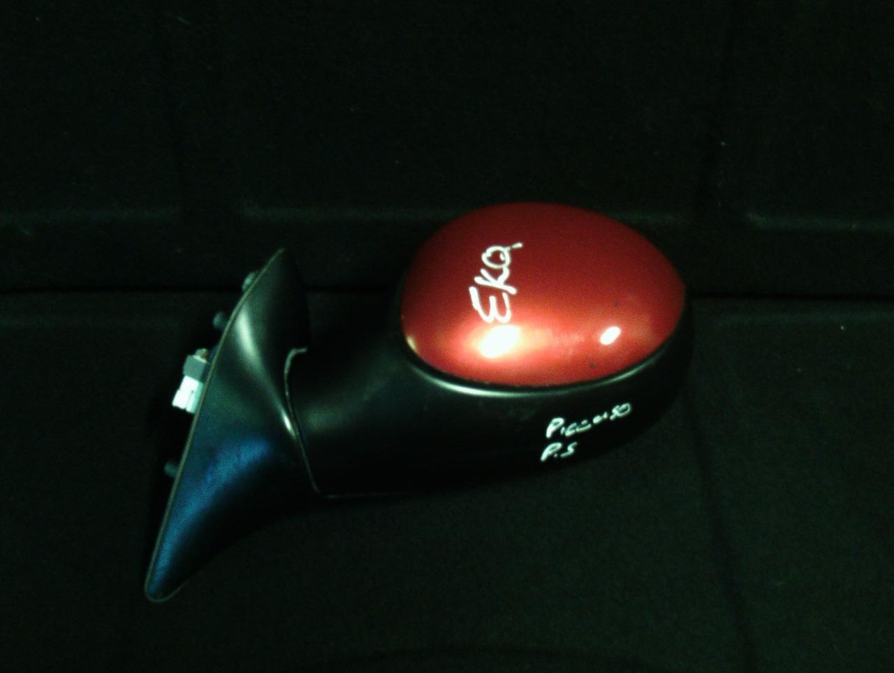 CITROEN-PICASSO-NEARSIDE-PASSENGER-WING-MIRROR-RED-EKQ-2001-2002-2003-2004-142213118147 CITROEN PICASSO NEARSIDE / PASSENGER WING MIRROR RED EKQ 2001 2002 2003 2004 - Image 1