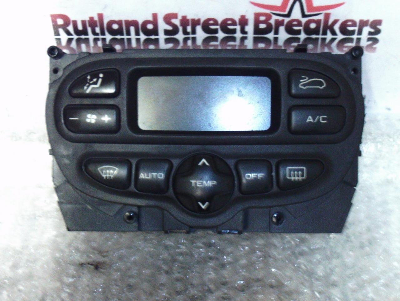 PEUGEOT-206-CC-HEATER-CONTROL-PANEL-CLIMATE-CONTROL-SWITCH-96430550XT-132276659257 PEUGEOT 206 CC HEATER CONTROL PANEL CLIMATE CONTROL SWITCH 96430550XT - Image 1